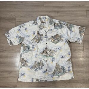 Patagonia Pataloha Special Edition Famous Mountains From The World Shirt Mens XL